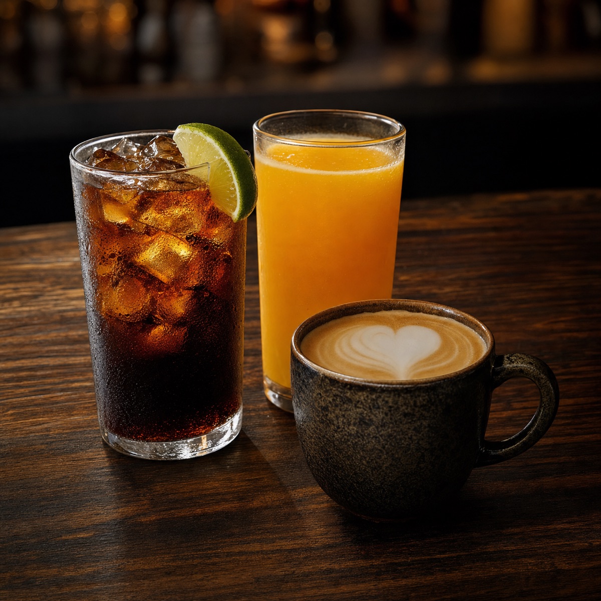 Soft drinks & coffee — placeholder photo